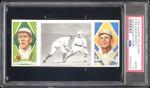 Eddie Collins 1912 T202 Triple Folder Card