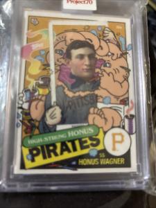 Ermsy Honus Wagner Topps Project70® Card 827