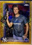 2025 Topps Chrome Gerrit Cole Gold Speckle Refractor