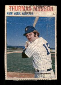 1979 Hostess Thurman Munson Hand Cut Card
