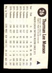 1979 Hostess Thurman Munson Hand Cut Card