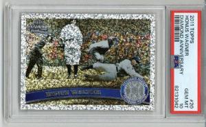 2011 Topps Honus Wagner Diamond Anniversary Card PSA 10