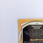 2010 Topps Finest Blue Refractor Robinson Cano #38