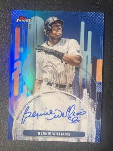 2025 Topps Finest Bernie Williams Auto #FA-BWI /99