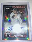 2024 Topps Chrome Andy Pettitte Auto #CLAAPE /50