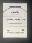 2025 Topps Finest Bernie Williams Auto #FA-BWI /99
