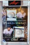 Alex Rodriguez Hideki Matsui Dual Button Patch Card