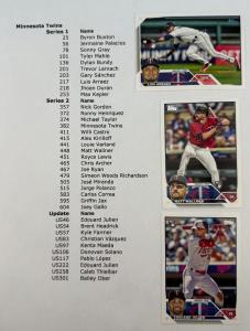 2023 Topps Team Sets - Choose Your Team!