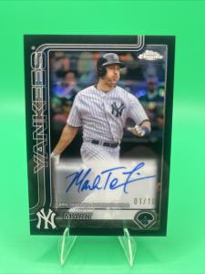 2025 Topps Chrome Mark Teixeira Yankees Autograph