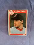 1985 Fleer Roger Clemens Rookie Card #155