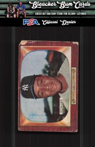 1955 Bowman Elston Howard Rookie Card Low Grade