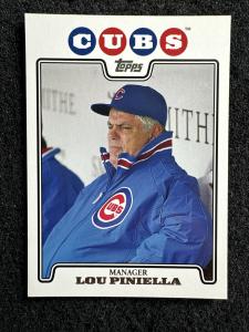 Lou Piniella #329 2008 Topps Baseball Card