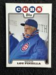 Lou Piniella #329 2008 Topps Baseball Card