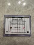 2003 Upper Deck Mickey Rivers Yankees SP Auto Card