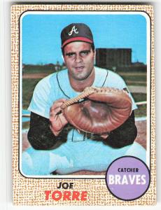 1968 Topps Joe Torre #30 Atlanta Braves Card