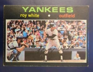 Roy White 1971 Topps Baseball Card #395