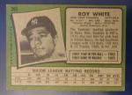 Roy White 1971 Topps Baseball Card #395