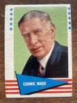 1961 Fleer Baseball Greats Connie Mack Card #123