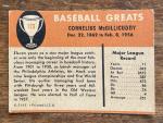 1961 Fleer Baseball Greats Connie Mack Card #123
