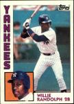 1984 Topps Baseball Cards #251-500 - Select Yours