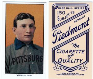 T206 Honus Wagner Estate Reprint in Special Holders