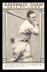 1948 W464 HOF Exhibit #15 Rogers Hornsby Card