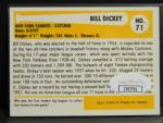 Bill Dickey HOF Yankees Legend #8 Rare Card