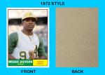 Reggie Jackson Custom Art Card - Oakland Athletics