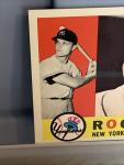 1960 Topps Roger Maris Yankees Baseball Card #377