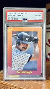 1989 Don Mattingly Classic Travel Update Card