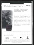 Robinson Cano 2004 Bowman Sterling Autographed Jersey