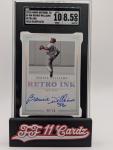 2023 Panini National Treasures Bernie Williams Auto 8/10