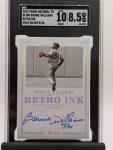 2023 Panini National Treasures Bernie Williams Auto 8/10