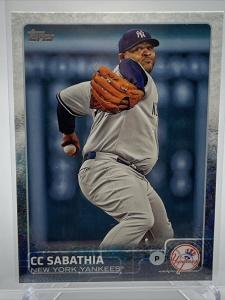 2015 Topps CC Sabathia Baseball Card #468