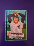 2021 Topps Chrome Aqua Wave Goose Gossage Card