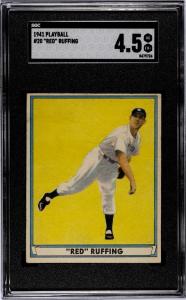 Charles "Red" Ruffing 1941 Play Ball Card, Yankees