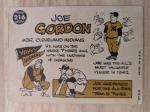 Joe Gordon 1960 Topps Baseball Card #216