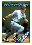1988 Topps Tiffany George Brett #700 Card