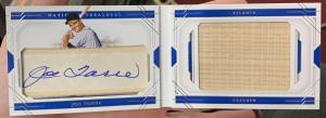 Joe Torre 2020 National Treasures Cut Signature Card