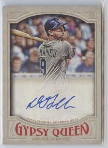 2016 Topps Gypsy Queen DJ LeMahieu Autograph