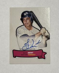 Topps 2024 Archives Bucky Dent Autographed Card