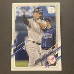 2021 Topps Giancarlo Stanton Fist Pump SP Yankees
