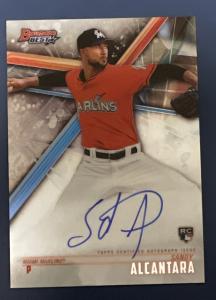 2018 Bowman's Best Sandy Alcantara RC Auto