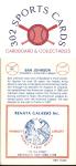 1977-84 Galasso Glossy Greats Ban Johnson Card
