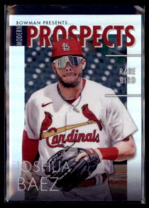 2023 Bowman Joshua Baez St. Louis Cardinals Card