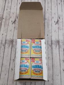 1981 Topps COCA-COLA Phillies Baseball Card Box