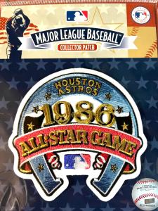 1986 Houston Astros All-Star Patch MLB 4