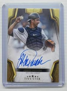 2024 Five Star Jorge Posada Autograph Card