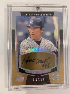 Hideki Matsui 2003 Upper Deck Auto Rookie Card