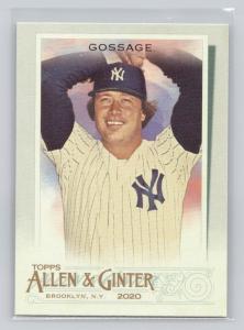 Goose Gossage 2020 Topps Allen & Ginter Card